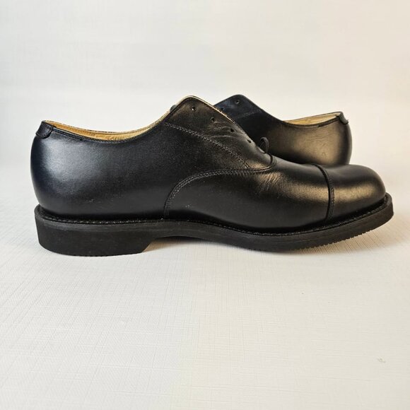 CANADA WEST Men's Size 10 | smooth leather laceup cap toe oxford dress shoes - Picture 5 of 9